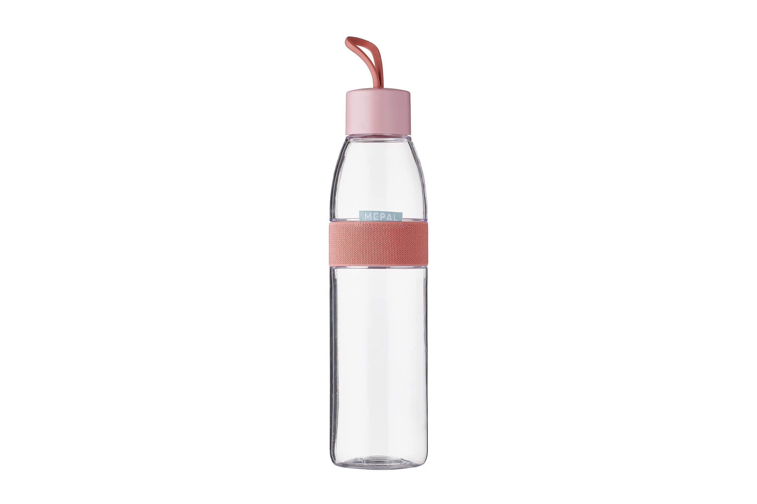 🌊🌸 Mepal - Wasserflasche Ellipse - Wiederverwendbare Trinkflasche - Auslaufsicher - 700 ml - Vivid Mauve 🌸🌊