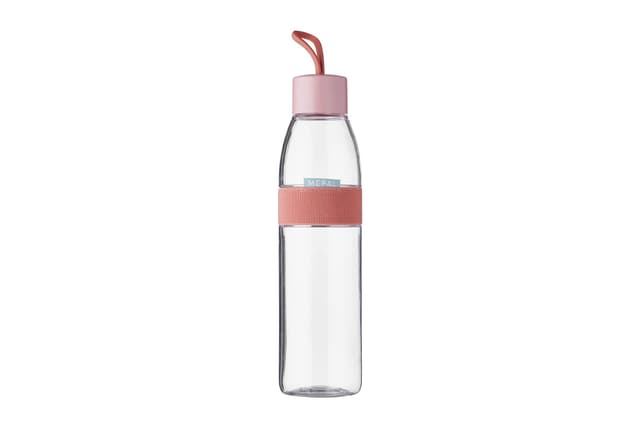 🌊🌸 Mepal - Wasserflasche Ellipse - Wiederverwendbare Trinkflasche - Auslaufsicher - 700 ml - Vivid Mauve 🌸🌊