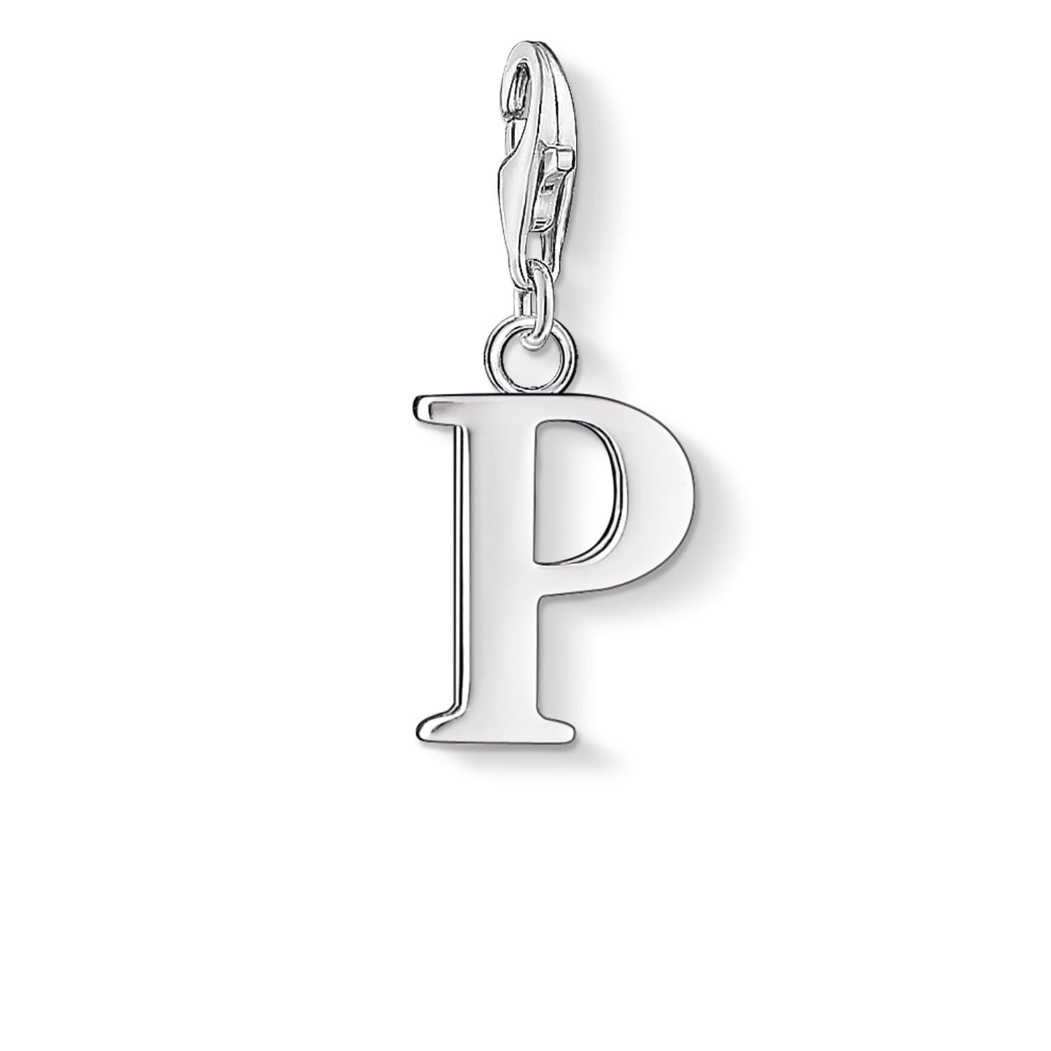 Thomas Sabo Damen Charm-Anhänger M Buchstabe Charm Club 925 Sterling Silber