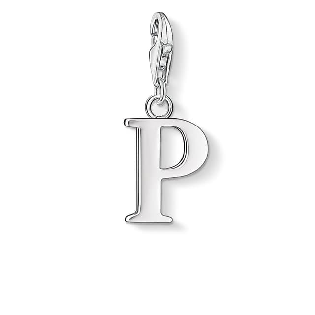 Thomas Sabo Damen Charm-Anhänger M Buchstabe Charm Club 925 Sterling Silber
