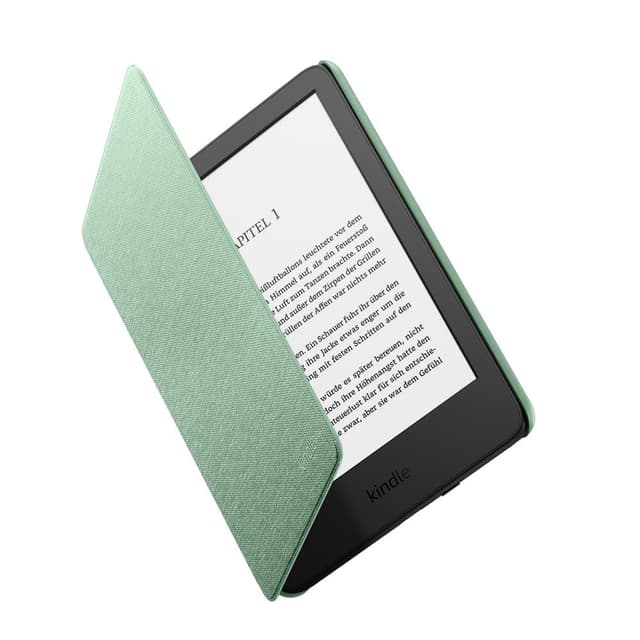 Amazon Kindle-Hülle | Dünn und leicht | Faltbare Schutzhülle - Stoff Matchagrün 😍📚