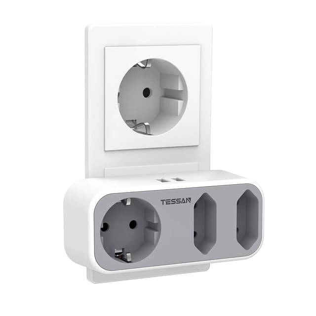 TESSAN Mehrfachstecker mit USB und Doppelstecker für Steckdose - Angebot! 🌟