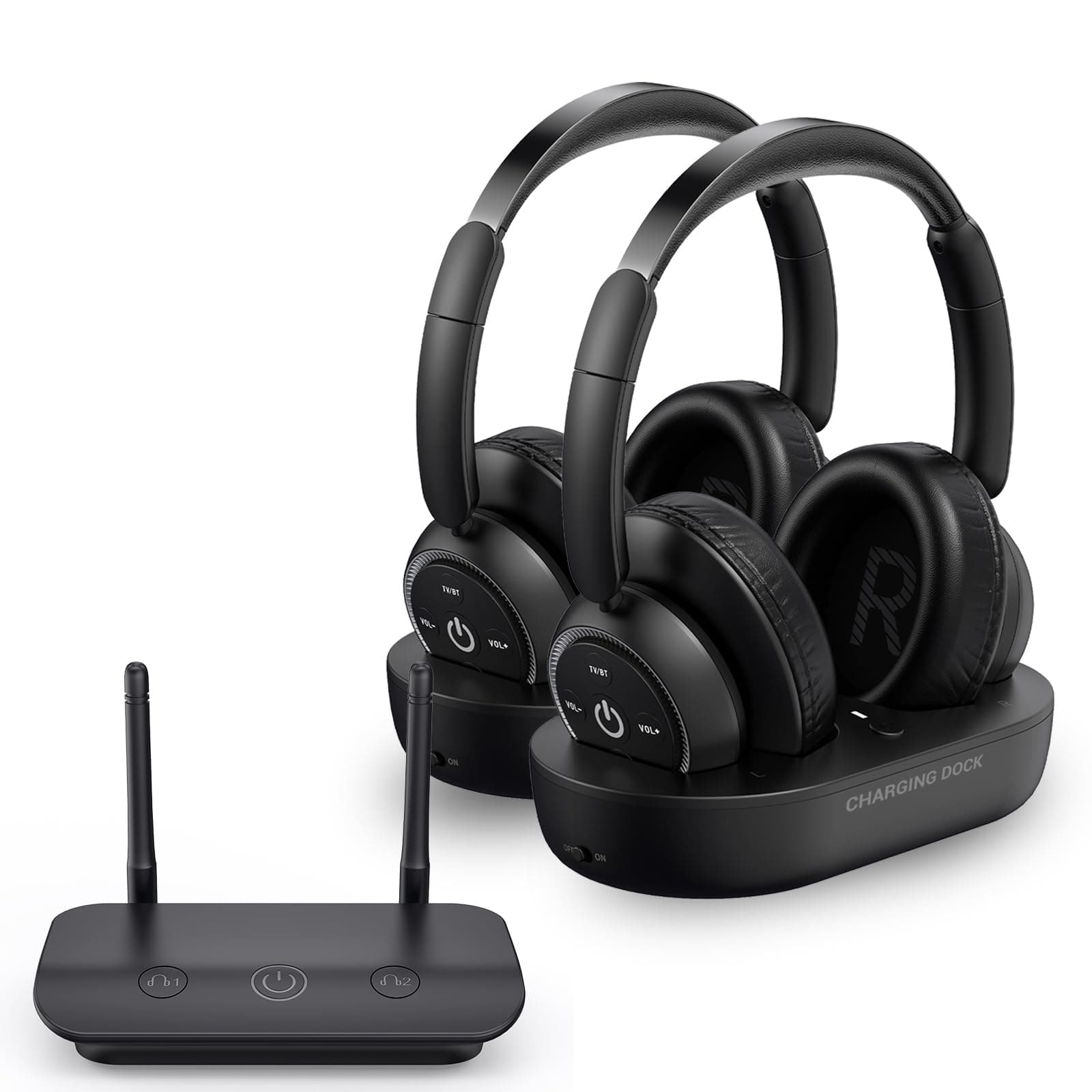 ZUPVI Dual-Wireless-Kopfhörer zum Fernsehen 🎧📺