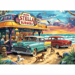 🧩 Puzzle 1000 Teile - Seaview Campground 🌅