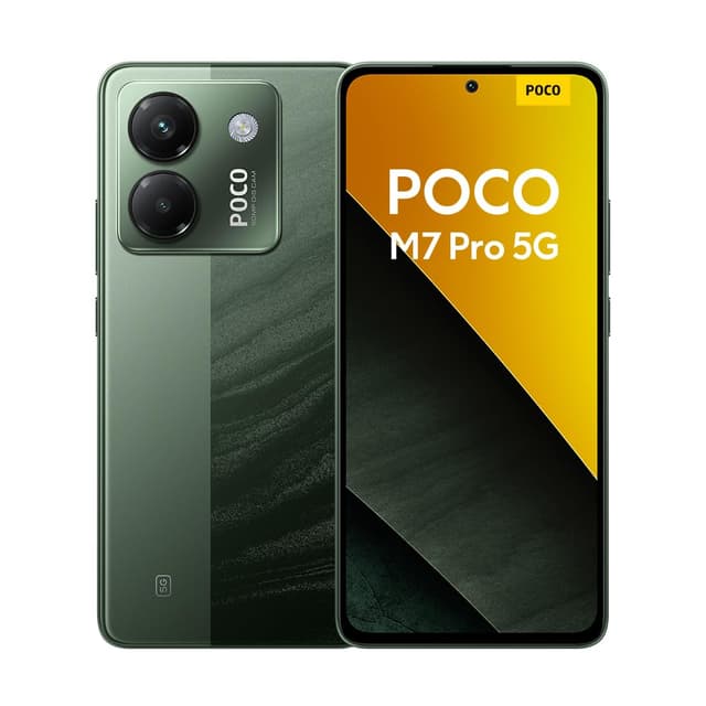 📱 XIAOMI Poco M7 Pro 5G Smartphone, 12+256GB, Grün 🌿