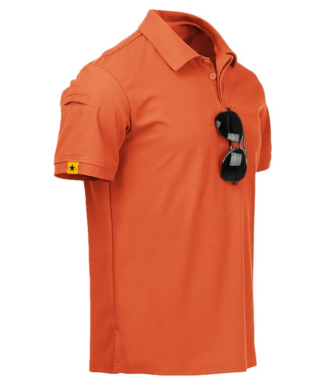 Geeksport Poloshirt Herren Kurzarm T-Shirts Männer Sport Golf Polohemd 😎👕