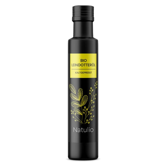 Natulio Leindotteröl Bio kaltgepresst 250ml 🌿💆