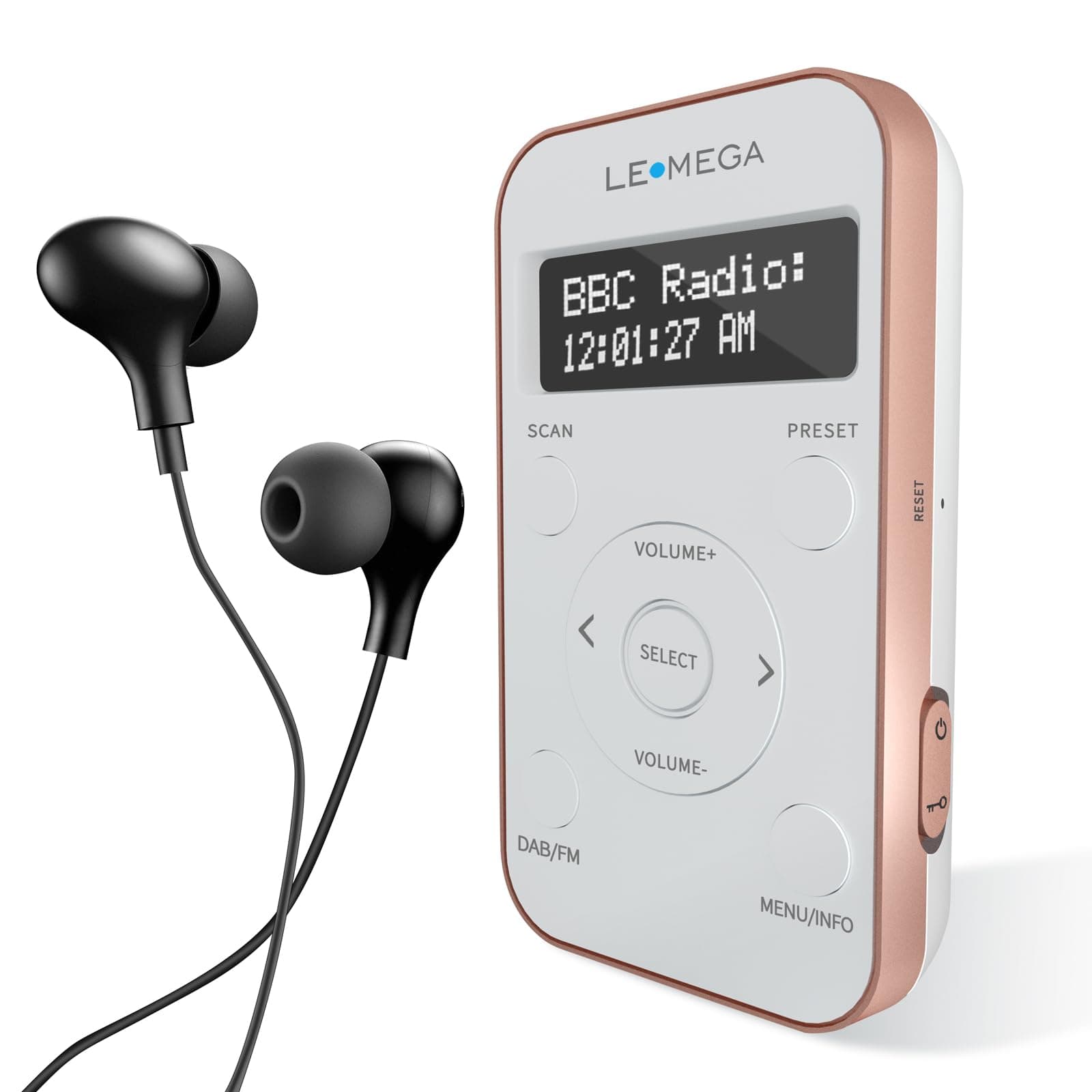 LEMega PR1L Taschenradio DAB/UKW 📻🔊🎶