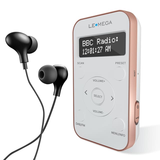 LEMega PR1L Taschenradio DAB/UKW 📻🔊🎶