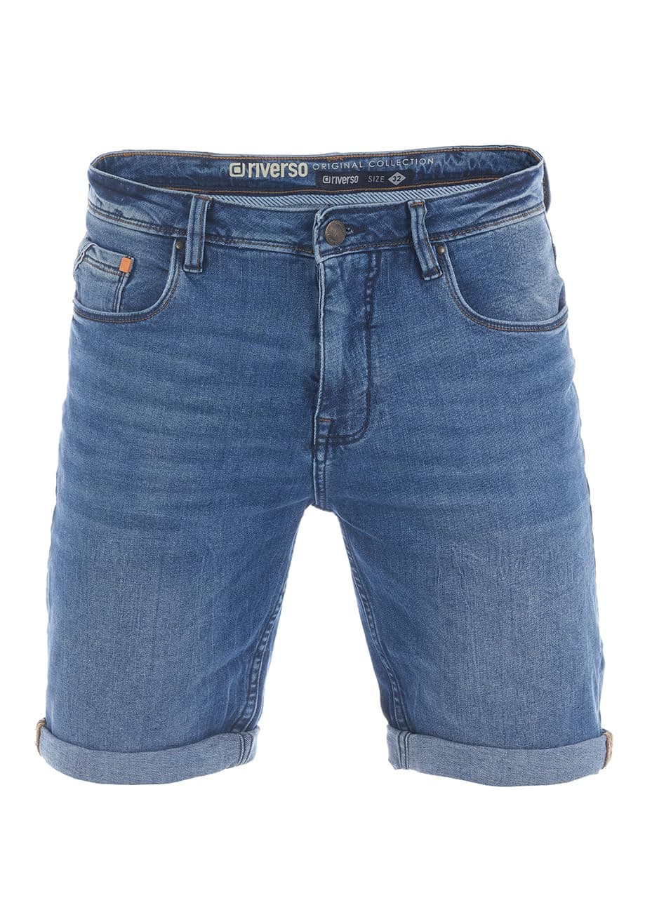 Riverso Jeans Shorts Herren Sommer Bermuda 🩳