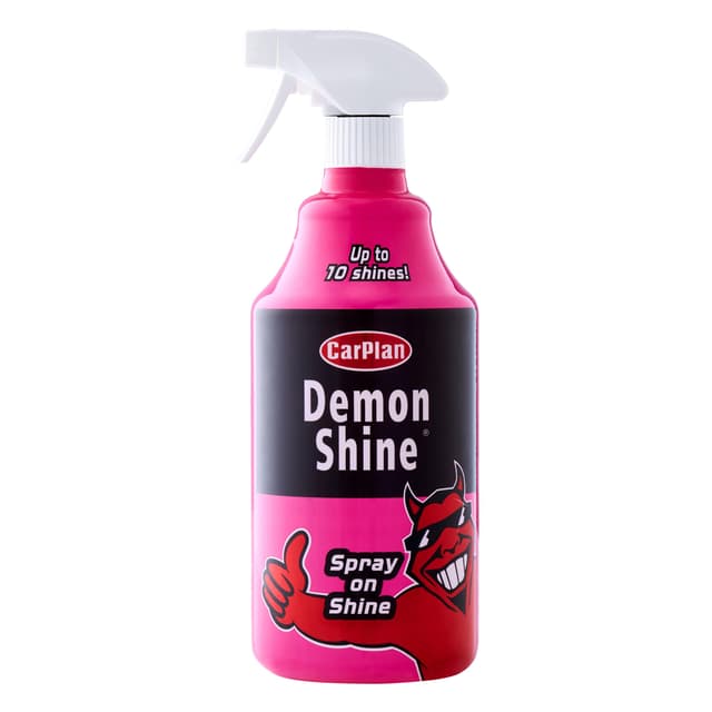 🚗🌟 CarPlan Demon Shine Glanzspray für Auto & Motorrad - Sofortiger Hochglanz! 🌟🚗