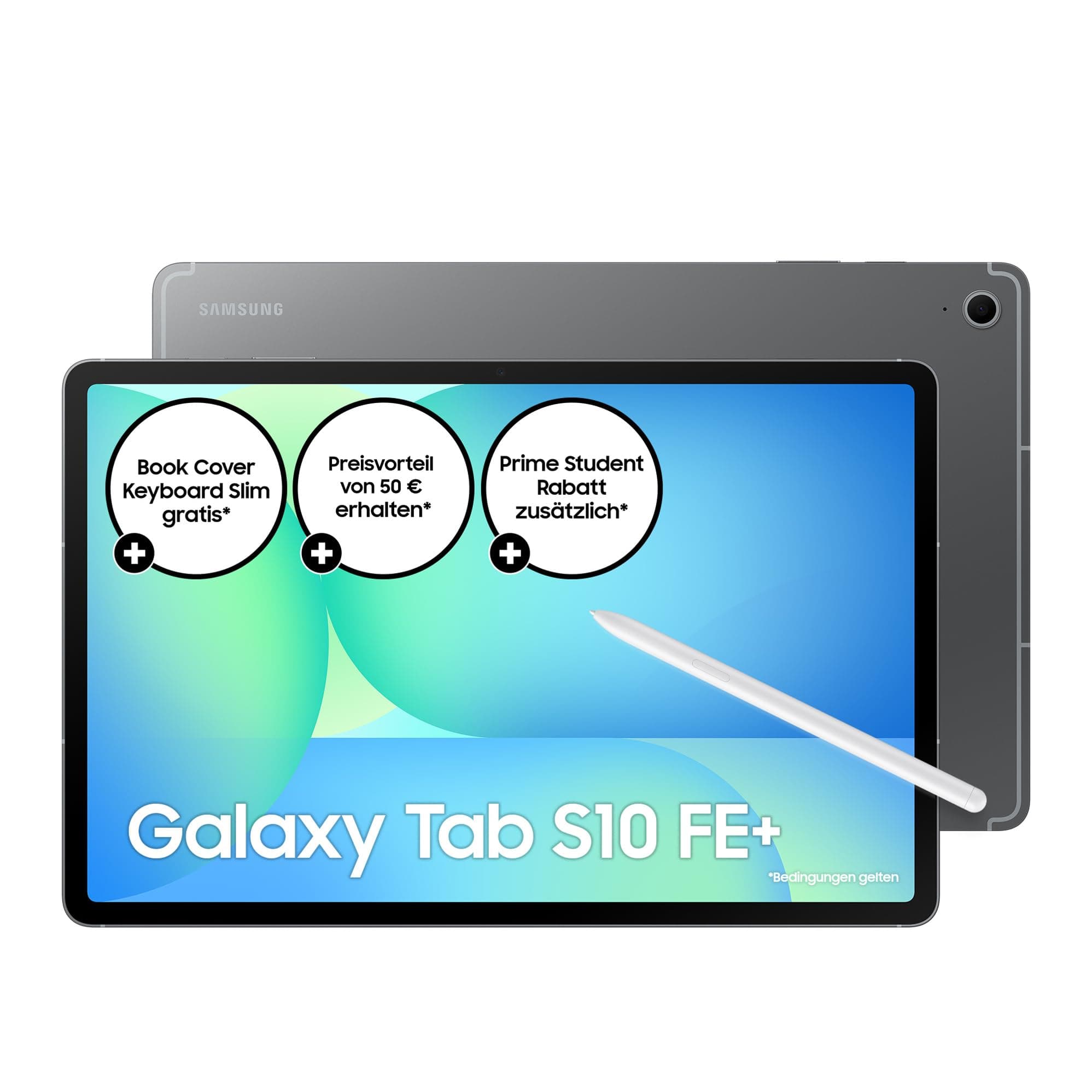 📱🖊️ Samsung Galaxy S10 FE+ AI-Tablet, Android Tablet, 128 GB Speicher, 8 GB RAM - Exklusiv auf Amazon