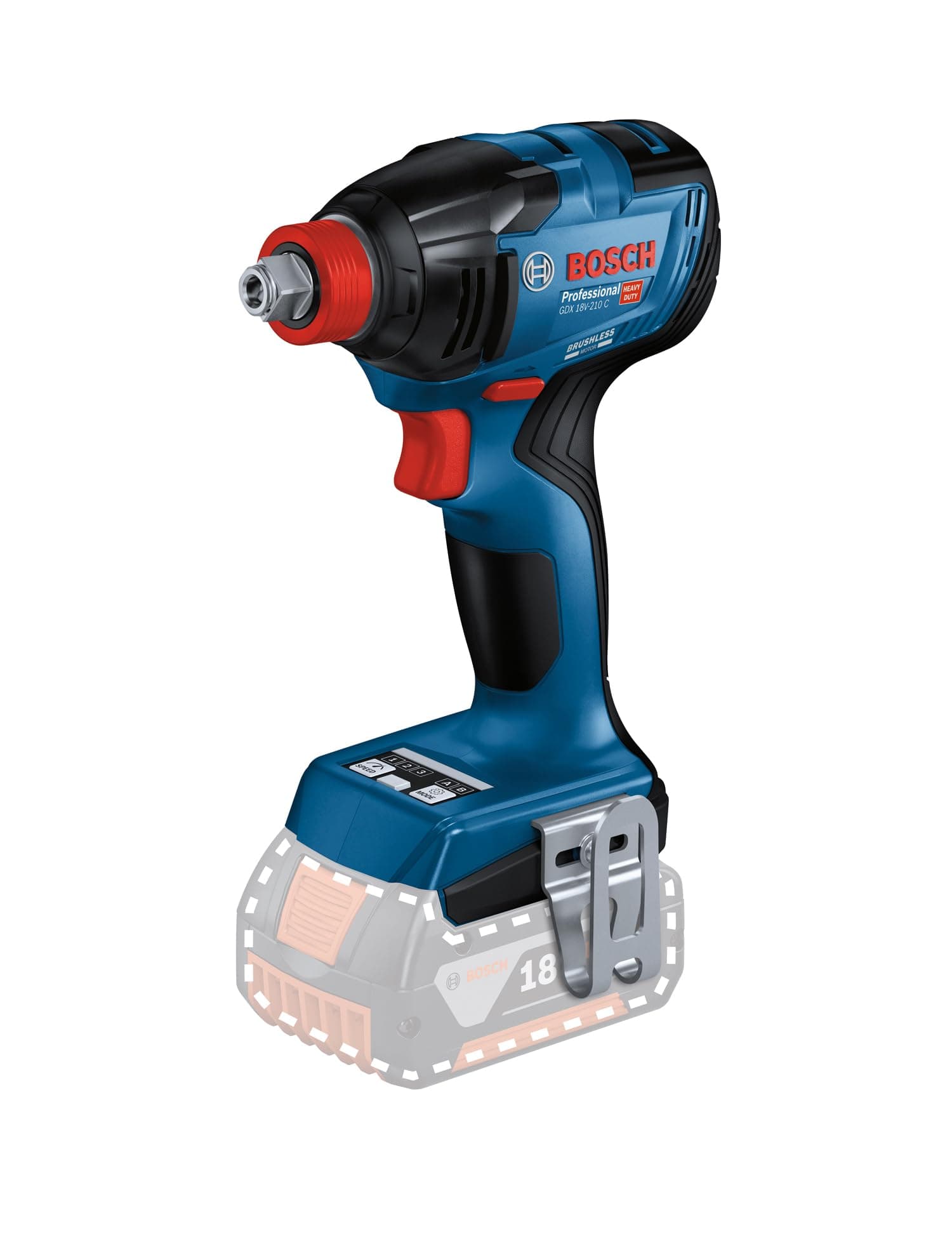 🔧🔋 Bosch Professional 18V System Akku Drehschlagschrauber GDX 18V-210 C 🛠️