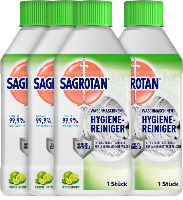 Angebot: Sagrotan Waschmaschinen Hygiene-Reiniger Frische Limette 🍋
