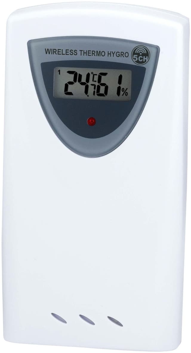 🌡️🌬️ Bresser Funkwetterstation Thermo/Hygro Sensor 5 Kanal 433 Mhz Frequenz