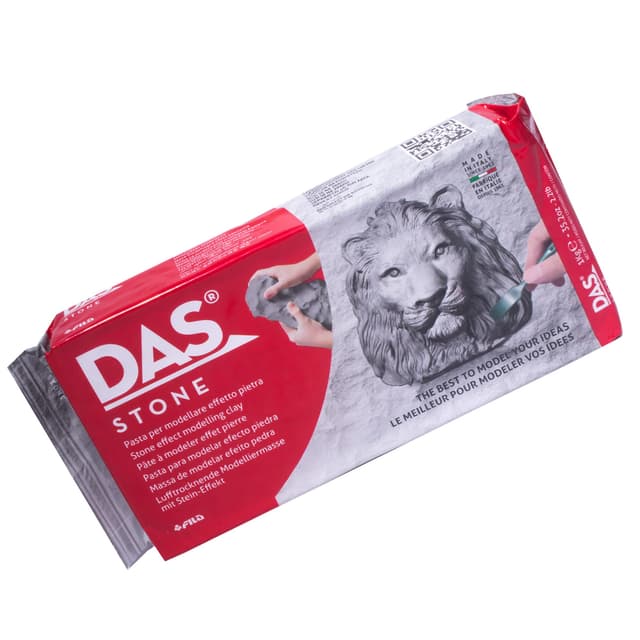 🪨 DAS Stone lufttrocknende Modelliermasse 1 kg Stein-Effekt 1000 g