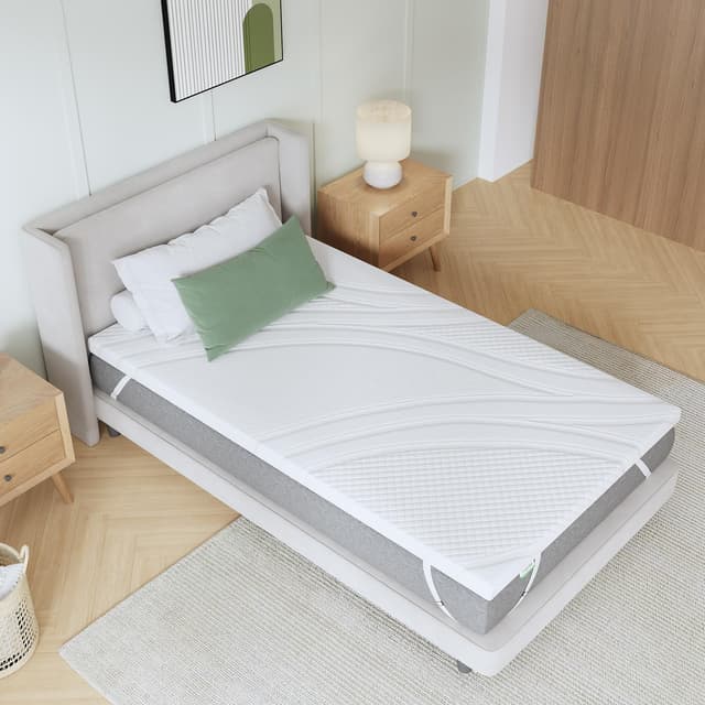 Novilla Matratzen Topper 100x200 5cm Höhe 🌛 Gel Topper Memory Foam MatratzenTopper