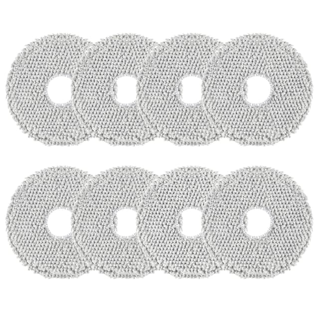 8 Stück Wischtücher für ECOVACS DEEBOT X2/T20/T20e/T30/T50 OMNI, T30S Pro/Combo für Xiaomi X20/X10+ Plus für Dreame L10s/L10/L20/X40/L40/X50 Ultra Saugroboter