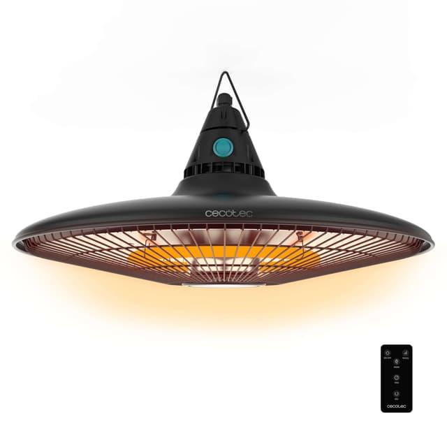 🔥 Deal des Tages! 🔥 Cecotec Elektrischer Außenheizlüfter zur Deckenmontage ReadyWarm 1500 Power Ceiling