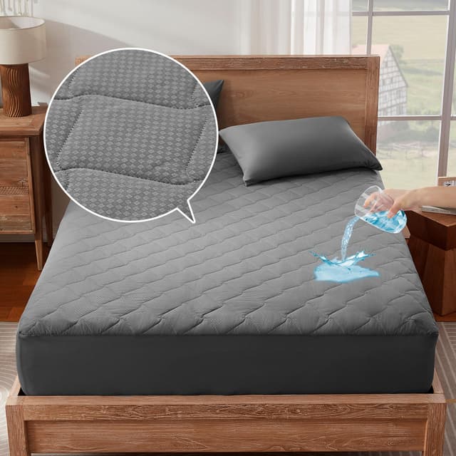 🛏️ SONIVE Dünn Matratzenschoner 200 x 200 cm - Wasserdicht & Atmungsaktiv