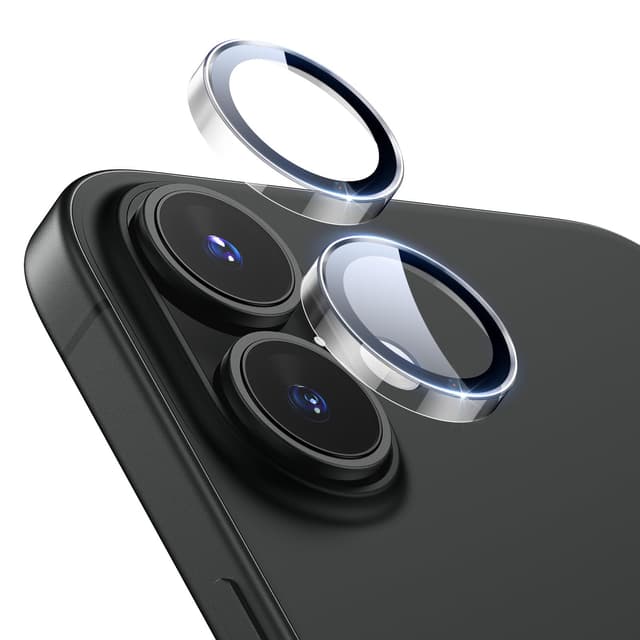 📷 ESR iPhone 16/16 Plus Kameraschutz - Ultra-Klar 9H Härte Anti-Kratzer - 1 Stück