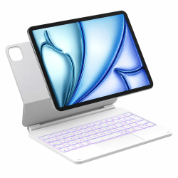 Inateck NeoMagic Magnetische Tastatur Hülle für iPad Air 11 Zoll M3/M2 (2025/2024),Air 5/4,Magic Keyboard für iPad Pro 11 Zoll 4/3/2/1, Freitragender Ständer 😍
