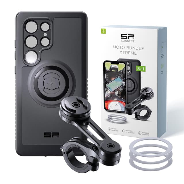 SP CONNECT Moto Bundle Xtreme | SPC+ | Kompatibel mit Samsung S23 Ultra