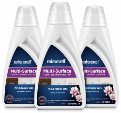 🌟 BISSELL Multi Surface Reinigungslösungen Pack! 3 x 1 Liter 🌟