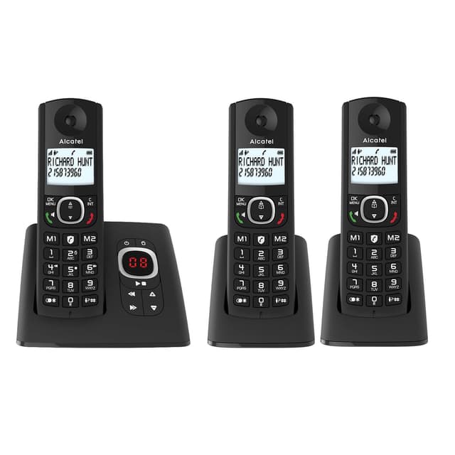 ALCATEL F530 Voice Trio - Schnurloses Festnetztelefon DECT mit Anrufbeantworter ⭐️📞
