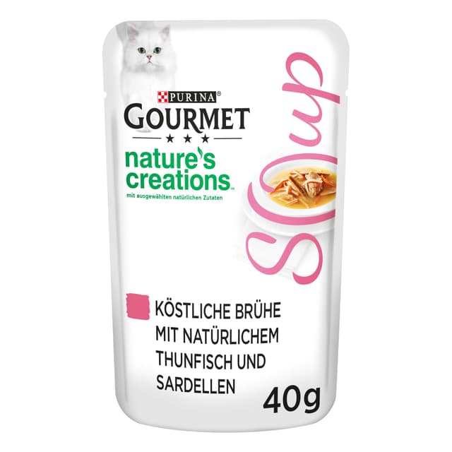 Angebot: Gourmet Crystal Soup für Katzen 🐟🐱