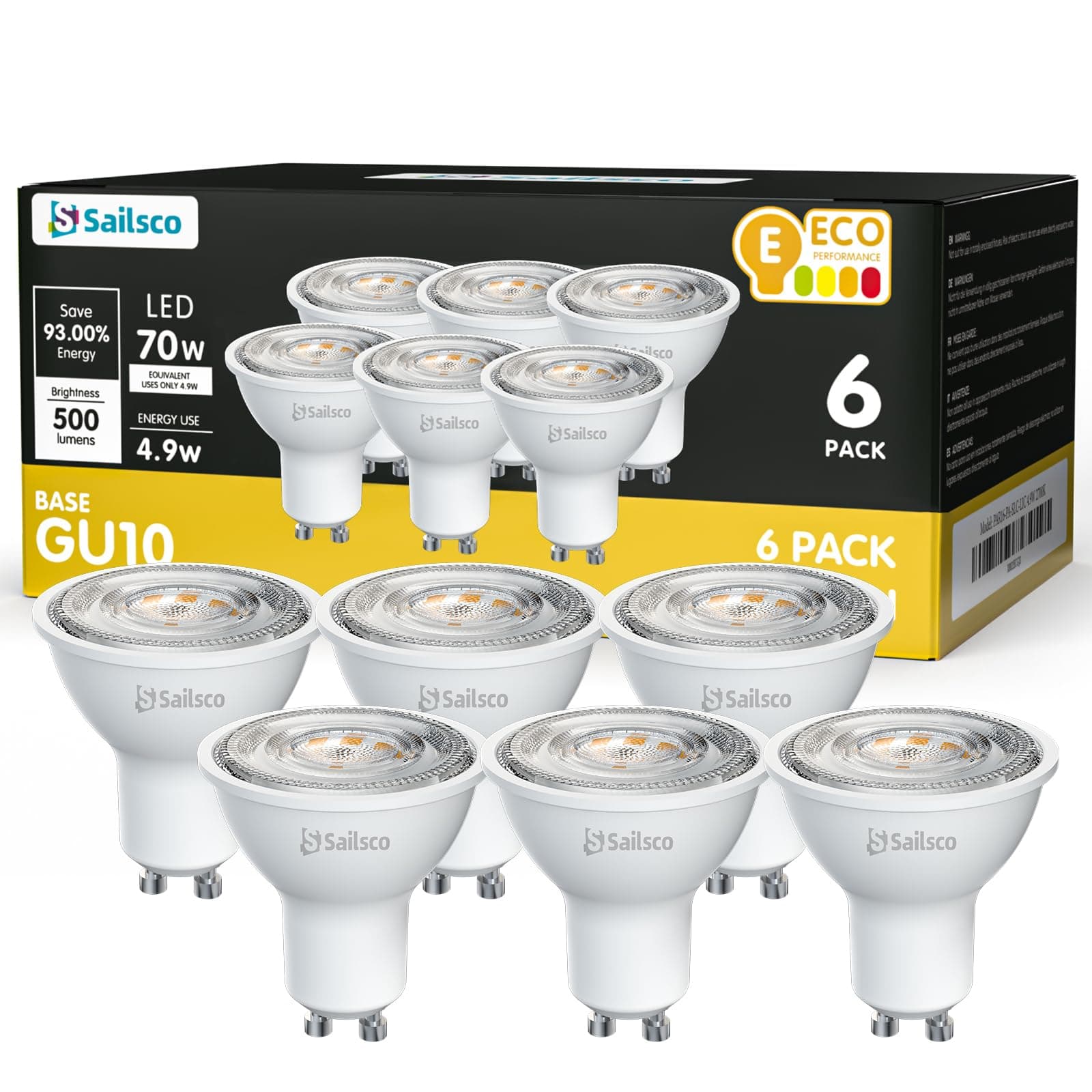 Sailsco GU10 LED Warmweiss Lampe Deal 🌟🔆