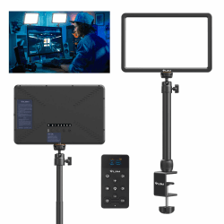 🎥🔆 ULANZI K20 Key Light LED Videoleuchte mit Fernbedienung | 600 Lumen | 10W | 11" Video Licht Dimmbar | 2500K-9000K | YouTube/Live Streaming