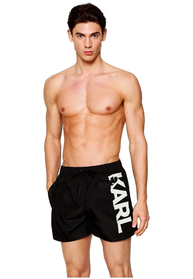 🌊 KARL LAGERFELD Board-Shorts Mit Karl-Logo 🩳