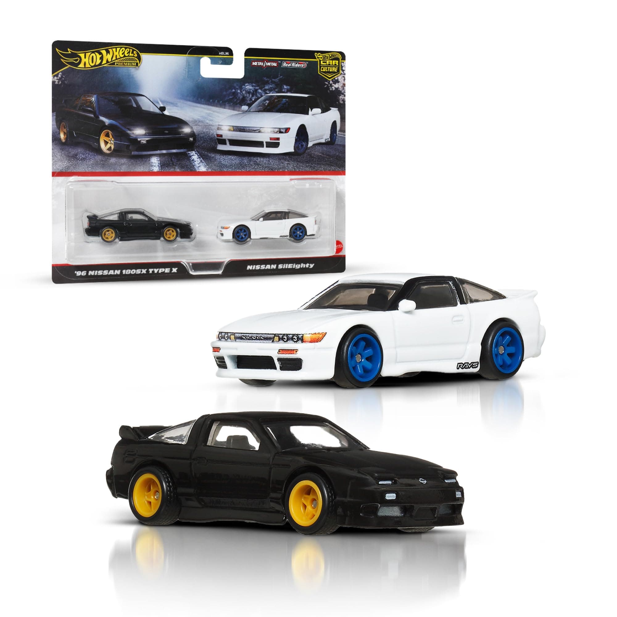 🔥 Hot Wheels Premium Car Culture 2er-Pack im Maßstab 1:64 🏎️