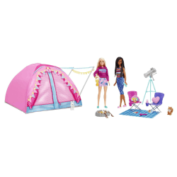 Barbie Abenteuer zu zweit Camping-Spielset mit Zelt 🏕️