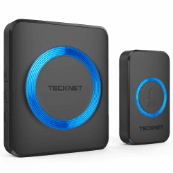 TECKNET Funkklingel Set - Kabellose Türklingel mit 400m Reichweite 🚪🔔 Angebot bei HelloDeals