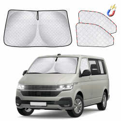 🚗 ZATOOTO Sonnenschutz Auto Frontscheibe passend für VW T5 T6 🌞 Angebot bei HelloDeals