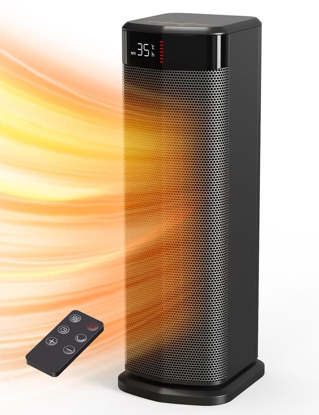 QEXREED Heizlüfter 2000W PTC Energiesparend 🌡️🔥
