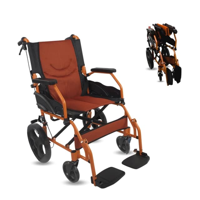 Mobiclinic® Rollstuhl Pirámide - Klappbar und Leichtgewicht