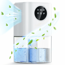 🌬️🏡 Luftentfeuchter Elektrisch, 1800ML Raumentfeuchter Leise Dehumidifier für Zuhause 🏡🌬️