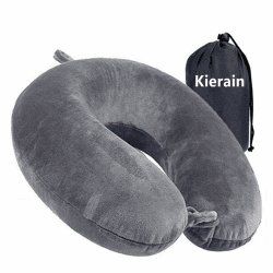 Luxuriöses Nackenkissen für unterwegs ✈️ - 100% Memory Foam Angebot bei HelloDeals