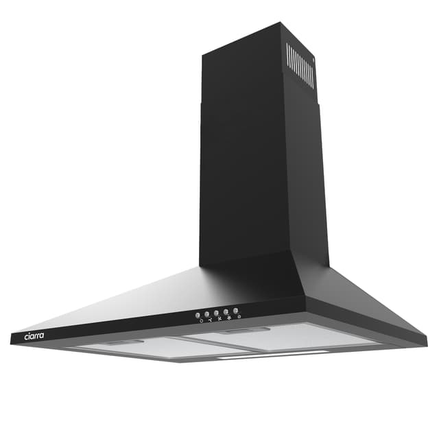 🌟 Super Deal! CIARRA Dunstabzugshaube 60 cm - Schwarz