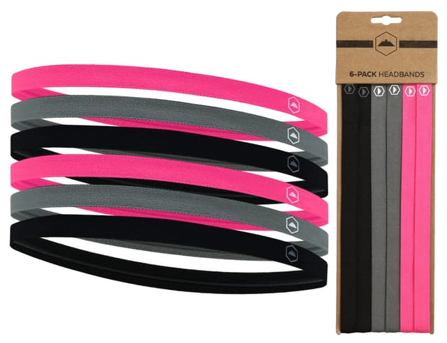 Tough Headwear Haarband Herren dünn elastisch - Sport Stirnband Herren Damen - Haarbänder Set