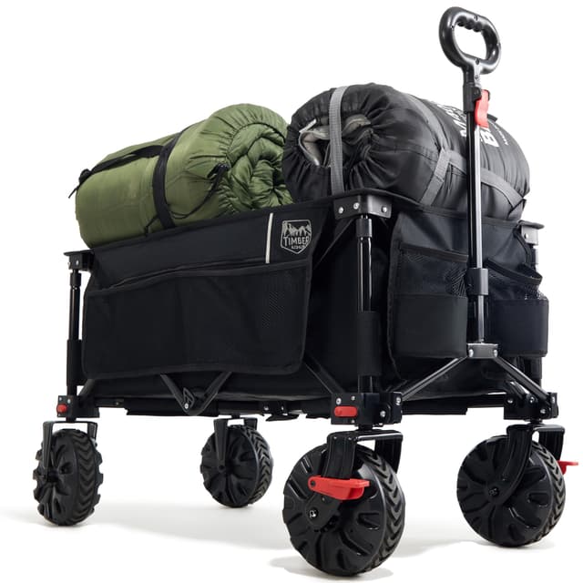 🌟 TIMBER RIDGE XXL Bollerwagen Faltbar 🛒🏖️