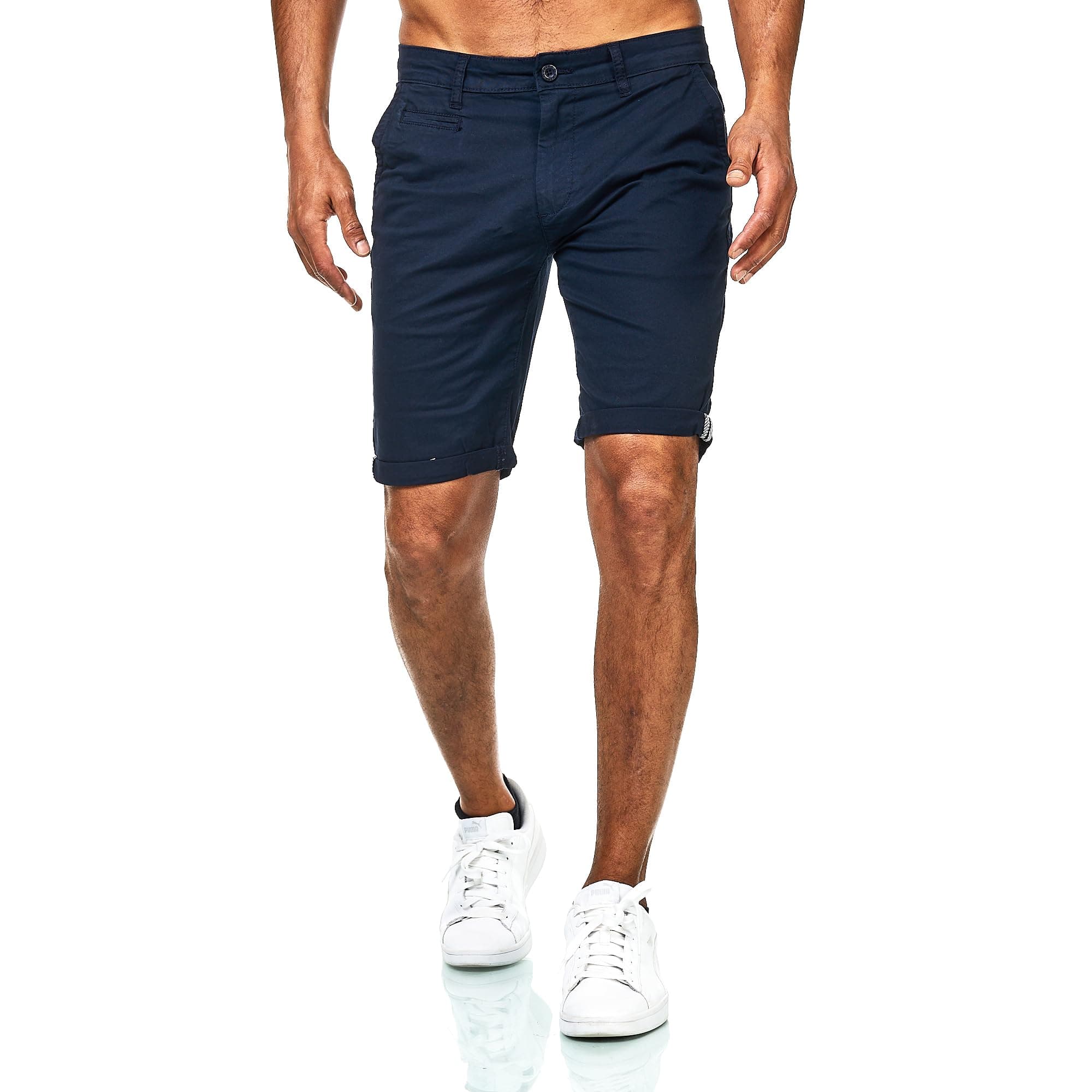 D’MARO Herren Chino Shorts Slim Fit – Sommerhose mit Stretch 😎👖