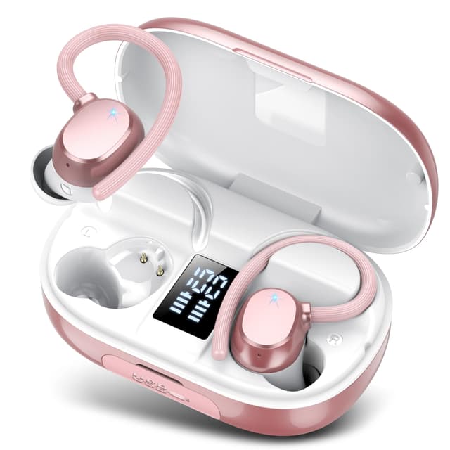 Bluetooth Kopfhörer Sport Kabellos Bluetooth 5.3 In Ear Kopfhörer mit ENC Noise Cancelling Mic