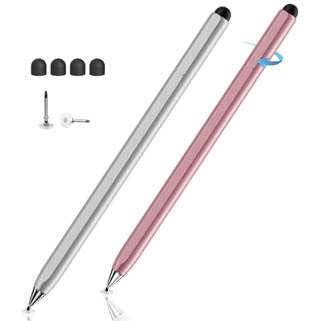Tablet Stift Für Alle Tablets, DIGIROOT 2-in-1 Drehbarer Tablet Stift 📱✏️