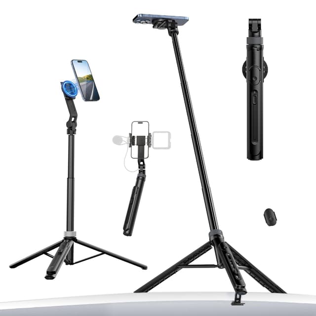 ULANZI TT88 Handy Stativ Ständer 145cm mit Magnetischem Selfie Stick