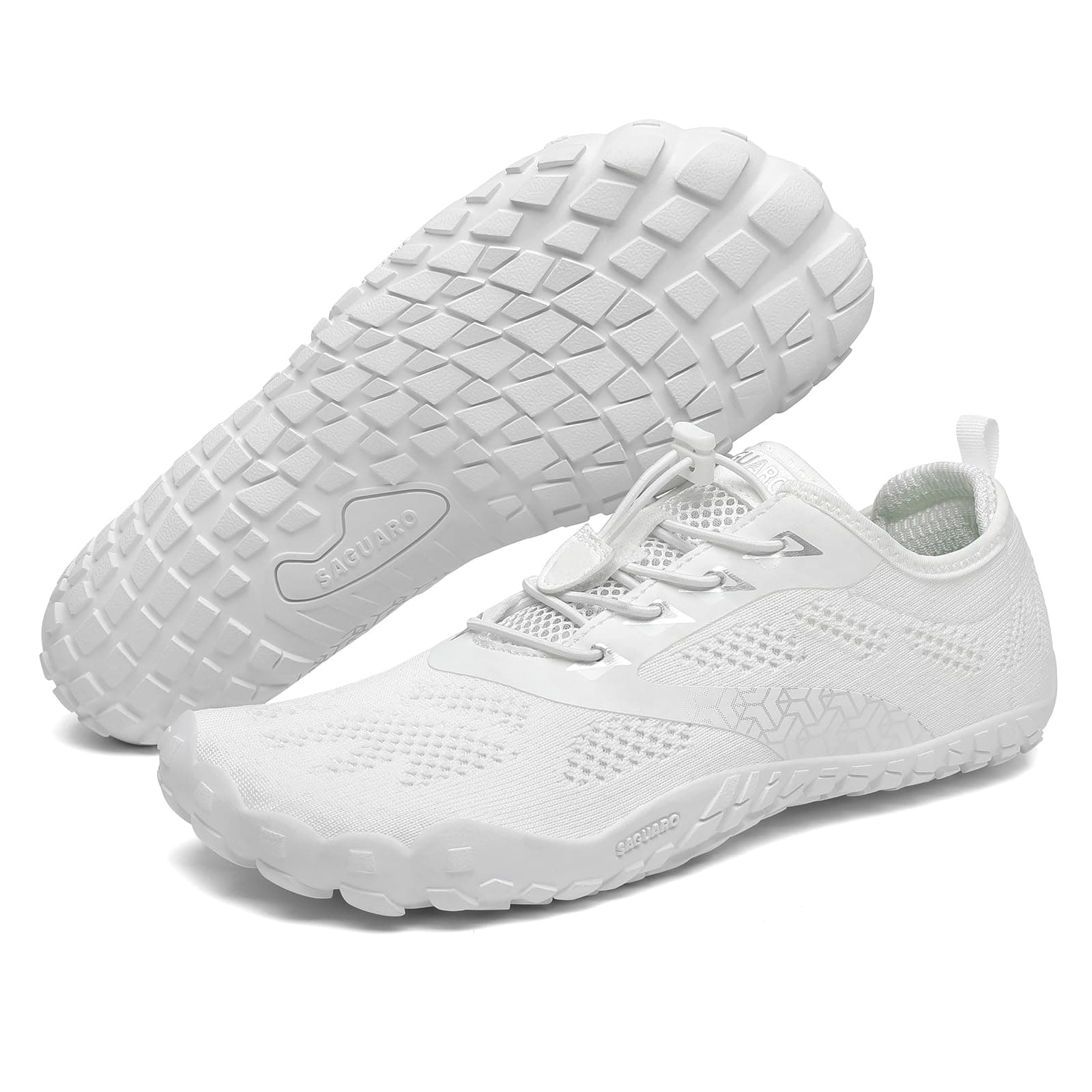 SAGUARO Knit Barfußschuhe rutschfest Barfuss Schuhe Damen Herren Mit Zero-Drop Sohle Gr.36-48 🌿👣
