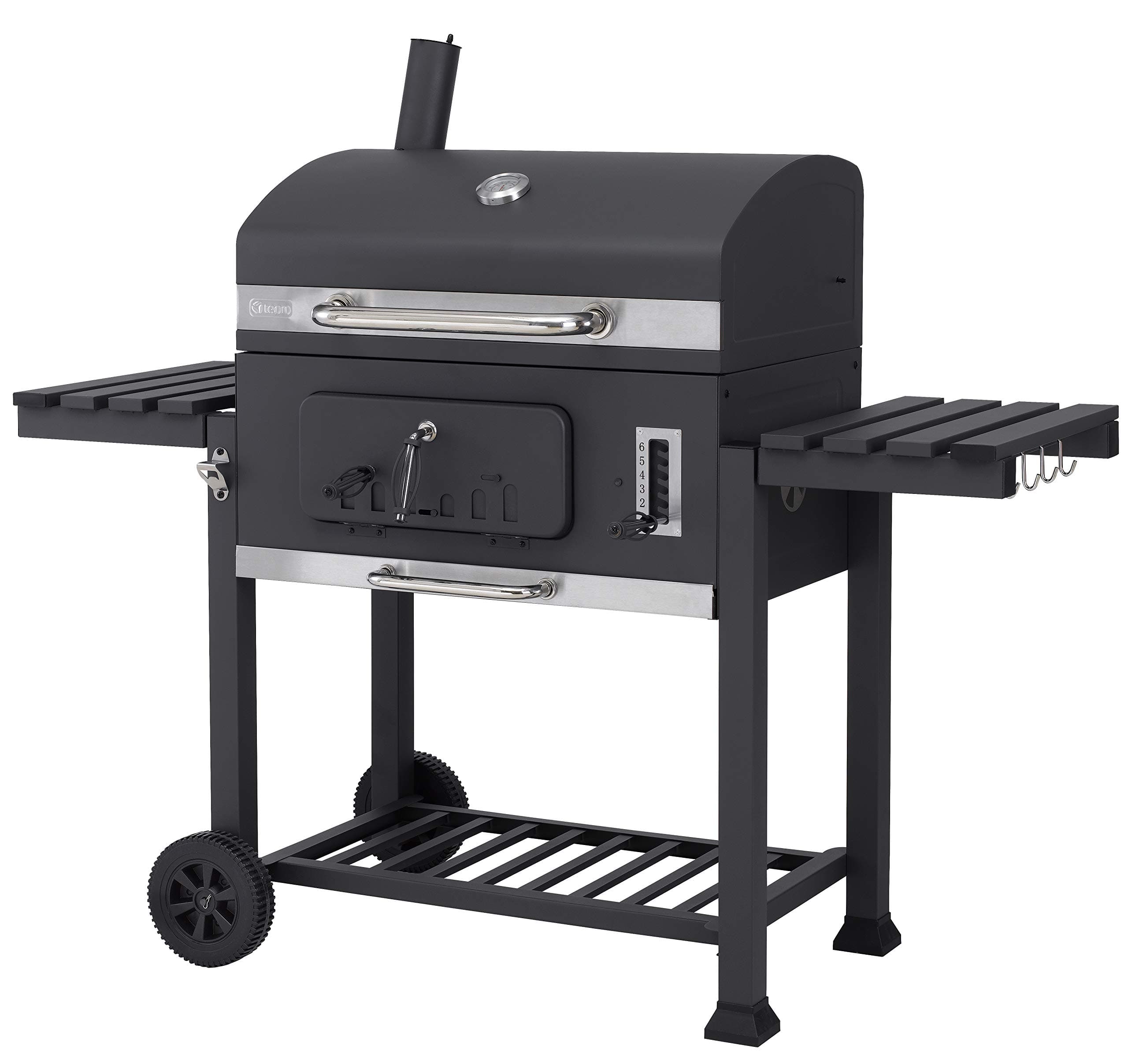 🔥 Tepro Toronto XXL Holzkohlegrill/Grillwagen - %57 Rabatt